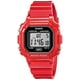 thumbnail image 2 of Casio F-108WHC-4ACF Reloj clásico unisex con banda de resina roja Casio Casio, 2 of 2