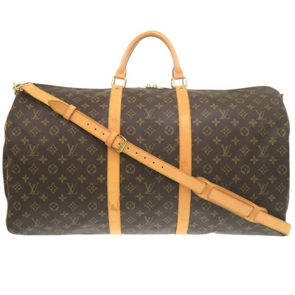 Pre-Owned Louis Vuitton Keepall Bandouliere 60 Monogram M41412 Boston Bag LV 0665... (Good)