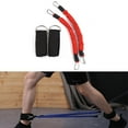 thumbnail image 4 of Leg Resistance Bands with Straps Resistance Training Yoga Training Workout red, 4 of 8