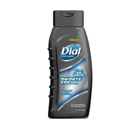 Dial Infinite Fresh Lasting Body Wash for Men 16 oz
