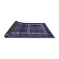 thumbnail image 2 of Ahgly Company Indoor Round Southwestern Blue Country Area Rugs, 7' Round, 2 of 4