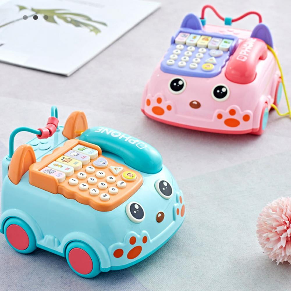 Baby Phone Toy Musical Light up Educational Learning Toy with 18 Functions  Gift