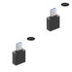 thumbnail image 1 of Injueey 10 Uds. Adaptador de Cable USB 3,0 tipo C OTG tipo C convertidor de USB-C OTG para ratón teclado USB disco Flash Type3 NO3, 1 of 6