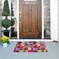thumbnail image 5 of Yayeee Doormat for Inside 20"x32" Absorbent Low-Profile Washable Non-Slip Rubber Backed Entryway Rug, Abstract Geometric Pattern, 5 of 8