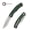 Wood, variant on CIVIVI Clingman Pocket Folding Knife with Titanium Reversible Clip, 2.99" Nitro-V Blade Micarta Handle Liner Lock Knife C23065-4 (Green)