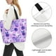 thumbnail image 3 of Easygdp Violet Bolsas Tote para Mujer, Bolsos de Hombro para Viaje, Bolsos de Mano de Gran Capacidad para Compras y Trabajo, 3 of 8