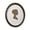 Black, variant on AELS Small Round Resin Vintage Picture Frame, Fits 4x4 Photos, Antique Circle Photo Frame with Glass Front, Tabletop or Wall Display, Elegant Gift, Green with Gold Trim