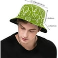 thumbnail image 3 of Tennis Balls Bucket Hat Unisex Print Tennis Hat for Men Women Teenagers, 3 of 5