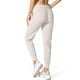 thumbnail image 2 of Pantalones deportivos Joggers SANTINY ligeros para correr para mujer, color beige, 2 of 5