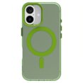 thumbnail image 6 of Magnetic Case for Apple iPhone 16, Compatible with Magsafe Ultra Slim Fit Rugged Hybrid Drop Protection Bumper Solid Color Case Cover for Apple iPhone 16, Green, 6 of 6