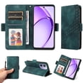 thumbnail image 1 of Funda GANGXUN para OPPO A5x 4G/5G con diseño acolchado elegante, cuero PU, protección total y ajuste preciso, 1 of 5