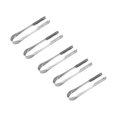 thumbnail image 4 of SHANNOY Wave Clamping Design Tongs Silver 10Pcs 5.89X0.59X0.71in, 4 of 6