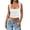White, variant on Weardear Women's Sleeveless Crop Top Square Neck Tank Top Workout Fitness Summer Basic Tops 2025 Trendy Going Out Tops