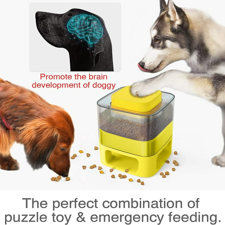 keusn dog puzzle toy dogs brain stimulation mentally stimulating toys puppy  train food dispenser interactive game for small medium large training  chewer 
