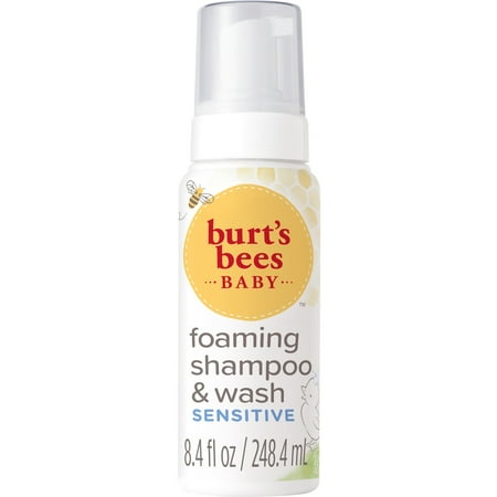 UPC: 0792850905382 | Burt s Bees Baby Sensitive Foaming Shampoo and Wash Fragrance Free Tear Free 8.4 fl oz.