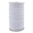 thumbnail image 4 of GUOOL 196Yd Bande Élastique Plate Extensible Solide Couture Élastique 3mm pour Robe DIY Blanc, 4 of 8