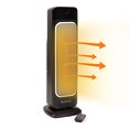 thumbnail image 2 of Comfort Zone Portable 23" Oscillating Digital Tower Space Heater, 2 of 10