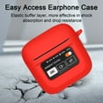 thumbnail image 4 of Funda de silicona para auriculares Bluetooth AirPods, a prueba de golpes, con carga inalámbrica y pantalla protectora, 4 of 8