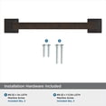 thumbnail image 4 of Amerock Ville 5-1/16 inch (128mm) Center-to-Center Oil-Rubbed Bronze Cabinet Pull, 25 Pack, 4 of 4