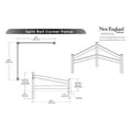 thumbnail image 2 of Vita Classic White Vinyl Split Rail Corner Fence Yard Accent, VA20236, 2 of 8