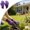 Purple, variant on Thorn Proof Gardening Gauntlet Gloves, HeavyâDuty Puncture Resistant Work Gloves, Nonâ Breathable Protective Gloves for Pruning, Digging, Rose Bush Handling