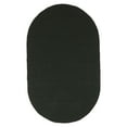 thumbnail image 1 of BNM Bohemian Indoor/ Outdoor Solid Rug, 3' x 5', Black, 1 of 4