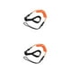 thumbnail image 3 of Wosthever Sujetador de cuerda de seguridad para palas de Kayak, amarre elástico antipérdida, tabla de surf, correa Flexible, accesorios para Naranja 2Conjunto, 3 of 6