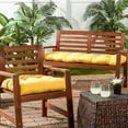thumbnail image 3 of Greendale Home Fashions 46" Outdoor Swing/Bench Cushion, Sunbrella Fabric, Buttercup Yellow, 3 of 5