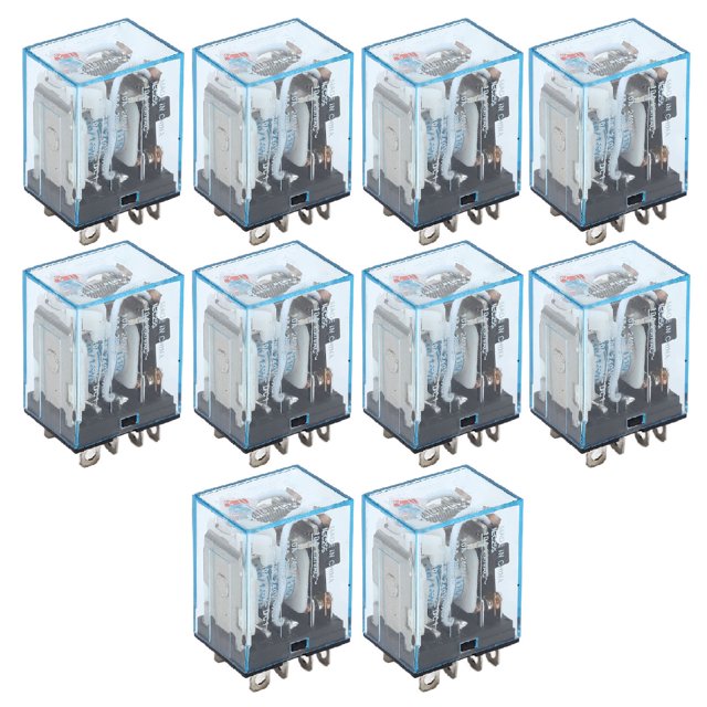Relé de bobina de potencia electromagnética relé de potencia de bobina resistente a altas temperaturas de 8 pines para electrodomésticos ANGGREK Otros