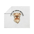 thumbnail image 3 of CafePress - LOVE MY SCRUFFY BRUSSELS Throw Blanket - Soft Fleece Throw Blanket, 50"x60" for All Ages, 3 of 4
