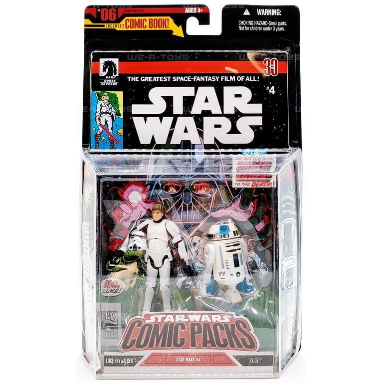 Star Wars Comic Packs 2006 Luke Skywalker in Stormtrooper Disguise