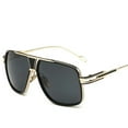 thumbnail image 3 of New Style 2024 Sunglasses Men Brand Designer Sun Glasses Driving Oculos De Sol Masculino Grandmaster Square Sunglass Gold-GradientGray As Picture, 3 of 6