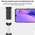 thumbnail image 4 of Mini Firefly Pocket Selfie Stick Bluetooth Wireless Remote Control Extendable Handheld Selfie Rod for iPhone for Xiaomi HUAWEI VIVO (black), 4 of 6