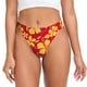 thumbnail image 1 of Fotbe Red Vintage Flowers Tanga Sin Costuras para Mujer con Estampado – Panties Invisibles, Transpirables y Cómodos para Uso Diario-Small, 1 of 6