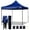 Navy Blue, variant on EZ Pop Up Canopy Tent Instant Shelter w Wheel Bag + 4 Sand Bags - 10'x10' Navy Blue - D Model