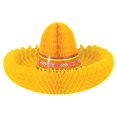 thumbnail image 2 of Beistle Tissue Paper Fiesta Sombrero Centerpiece Cinco De Mayo Mexican Theme Table Party Decorations Supplies, 2 of 2