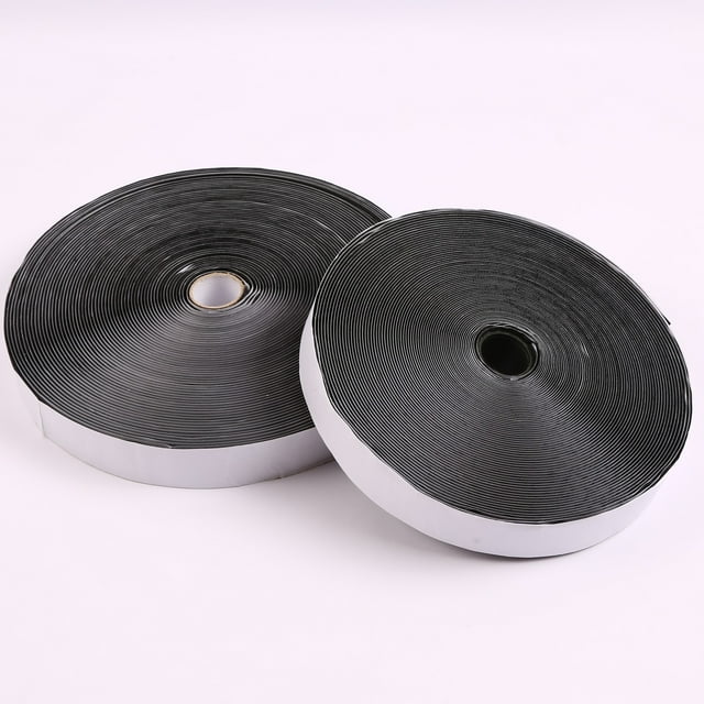 Magic Sticker Tape Scratch Tapes Black White Self Adhesive Strong Double Sided Adhesive with Sticker Powerful Hook and Loop Fast black 2meters 20mm