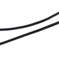 thumbnail image 4 of Collar de cadena de cordón de cuero negro Cierre de gargantilla - 2 mm, 3 mm ELEGIR, 4 of 6