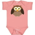 thumbnail image 3 of Inktastic Owl Fat Brown Boys or Girls Baby Bodysuit, 3 of 5