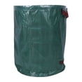 thumbnail image 5 of TKSE Saco de basura de jardín auto-erigible, sacos de hojas, bolsa de tejido de jardín grande portátil de 270 L * 2, basura, basura, reciclaje de césped, 5 of 5