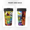 thumbnail image 3 of Saiise Geometry Dash Print Travel Coffee Mug 16oz,Insulated Coffee Mug to Go,Reusable Coffee Travel Mug with Seal Lid,Vacuum Stainless Steel Coffee Cups for Hot/Ice Coffee Tea, 3 of 8