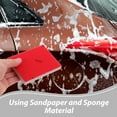 thumbnail image 3 of FESTFENDS 8Pcs Fine Sandpaper Sanding Sponge Portable Sanding Block for Automotive Surface Polishing, 3 of 6