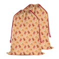 thumbnail image 2 of Christmas Bags Drawstring,Orange Christmas Gingerbread Man Pattern Large Xmas Christmas Gift Bags,Reusable for Xmas and New Year Party Favors and Supplies,27.6" X 19.7", 2 of 6