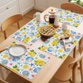 thumbnail image 5 of Summer Beach Placemats Set of 12, Ocean Starfish Shell Coastal Conch Lemon Flower Non-Slip Place Mats Washable Table Mats for Kitchen Dining Table Decorations Indoor/Outdoor, 5 of 9
