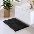 thumbnail image 2 of Alfombra de baño Hearth & Harbor de chenilla antideslizante, 43 x 61 cm, 2 of 9
