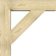 thumbnail image 3 of Ekena Millwork 6"W x 32"D x 32"H Traditional Block Rough Sawn Bracket, Douglas Fir, 3 of 25