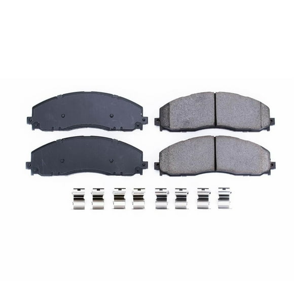 Power Stop Brake Pad 17-1680 Z17 Evolution; FMSI Number D1680; Ceramic Brake Pads; Set Of 4; With Premium Stainless Steel Hardware