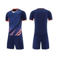 thumbnail image 2 of Hessimy Boys Quick Dry Athletic Short-Sleeve T-Shirt and Active Mesh Shorts Set,Jogging Football Tracksuit 5-6 Years, 2 of 4
