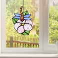thumbnail image 3 of Stained Glass Window Pendant Acrylic Wall Hanging Ornament Window Pendant, 3 of 3