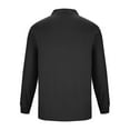 thumbnail image 2 of Jalioing Men's Golf Shirt Classic Vintage Fashion Long Sleeve Collared Shirt Casual Dressy Solid Work Tops, 2 of 5